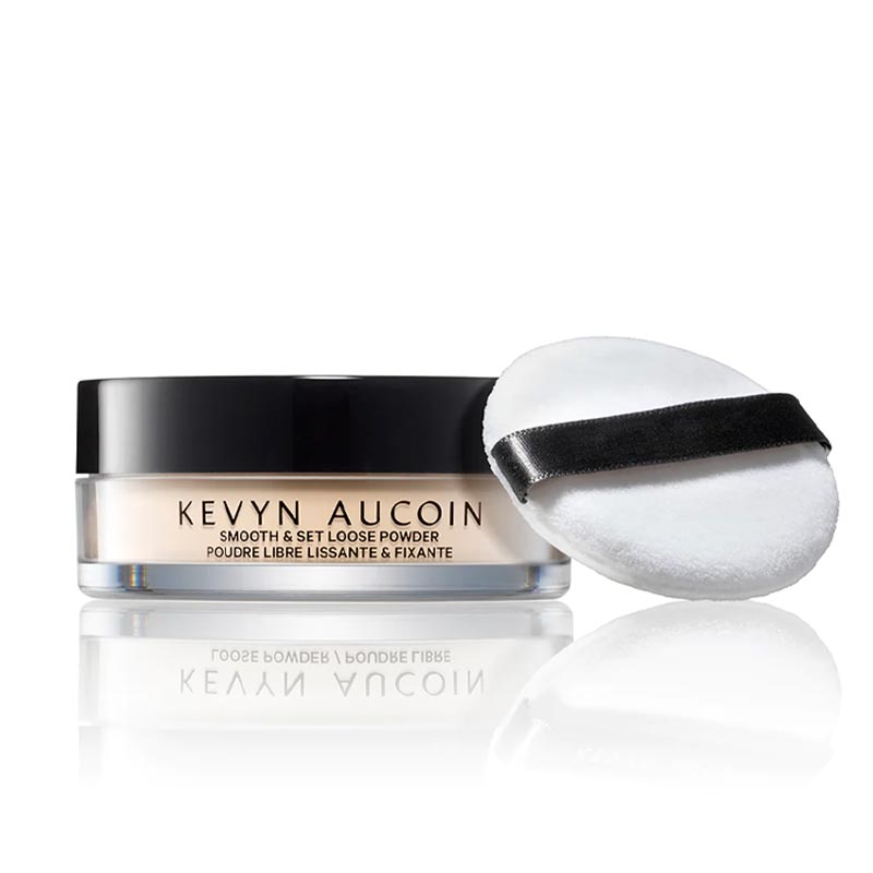Kevyn Aucoin Smooth & Set Loose Powder - Translucent Setting Powder for Flawless Makeup Finish | Perfect for Daily Wear & Special Occasions