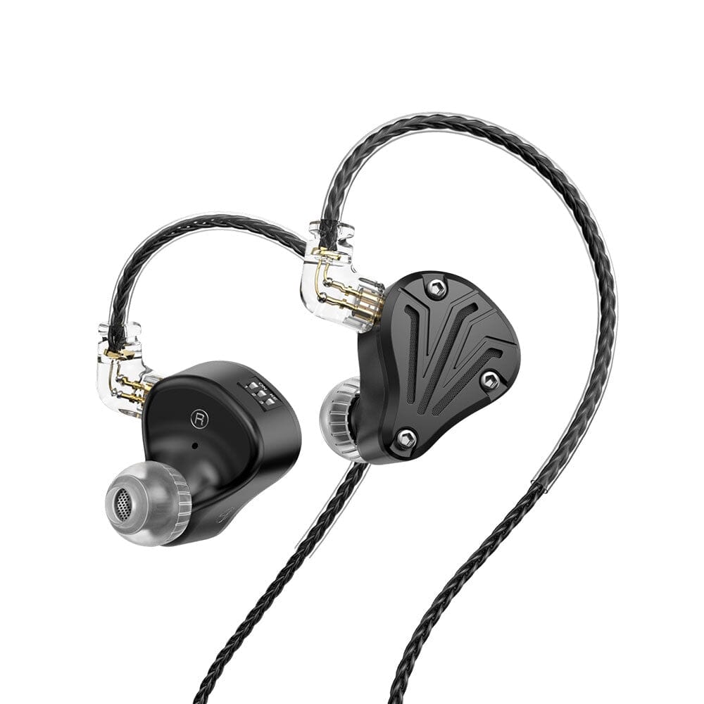 TRN BAX Pro Hybrid In-Ear Earphones with 2BA + 1DD + 2EST Drivers - Premium Sound for Audiophiles, Music Lovers & Gaming Enthusiasts - Perfect for Studio Monitoring, Travel & Daily Commute