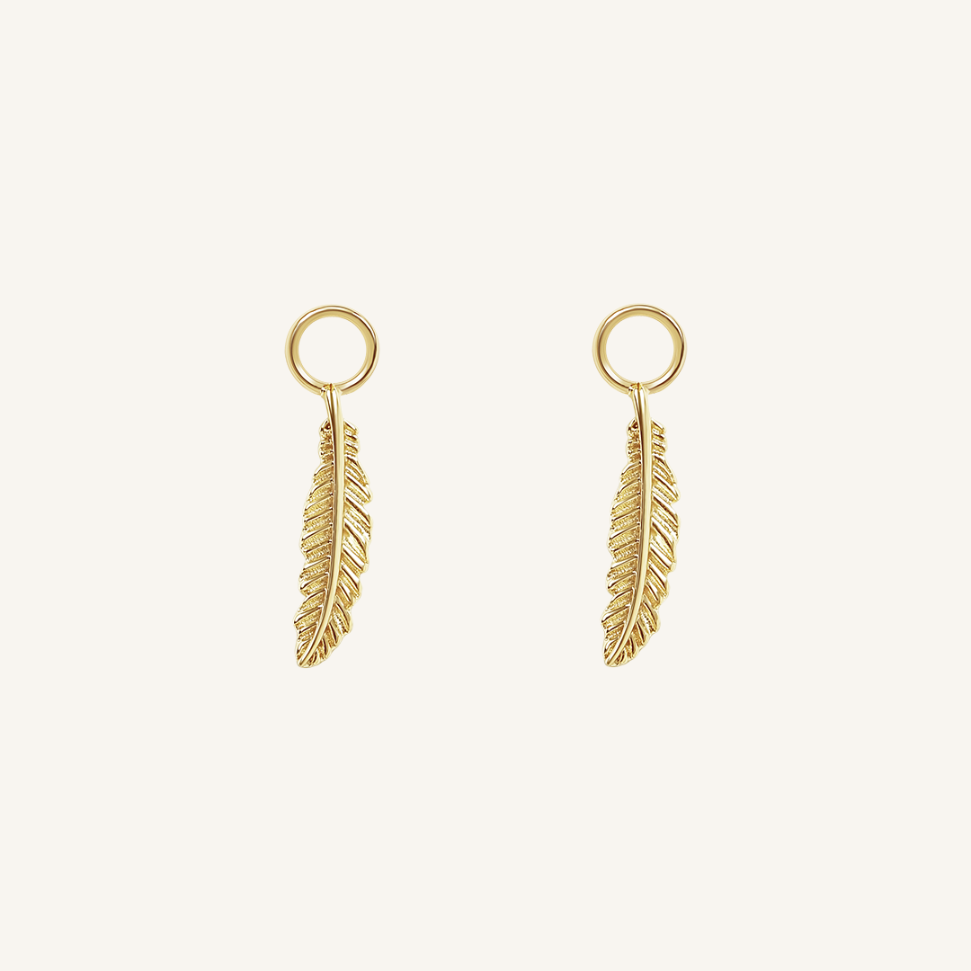 Evolve Hoop Charm Earrings Set of 2 - Sterling Silver Minimalist Dangle Hoops for Women - Perfect for Everyday Wear, Date Night & Special Occasions