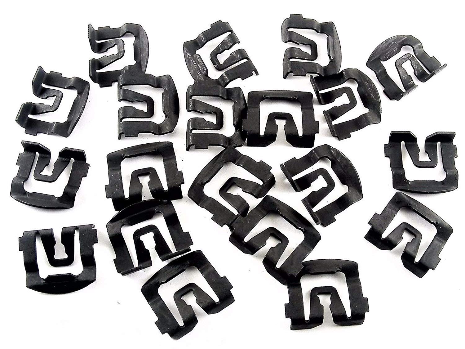 Ford Mustang 64-73 Windshield Trim Clips (20pcs) - Secure Fit for Classic Car Restoration