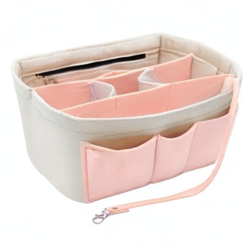 LEXSION Felt Insert Bag Organizer - Purse Organizer for Handbags, Fits Louis Vuitton Speedy & Neverfull - Perfect for Travel, Work & Daily Organization
