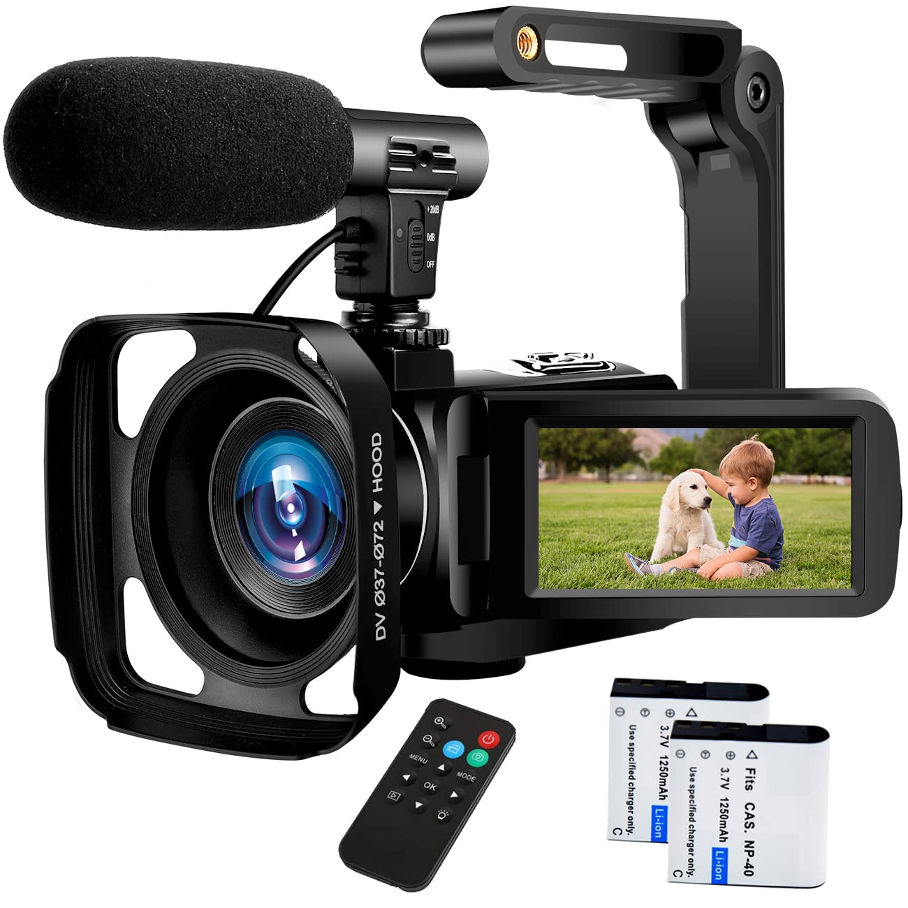 2.7K 30MP HD Vlogging Camera with 3.0