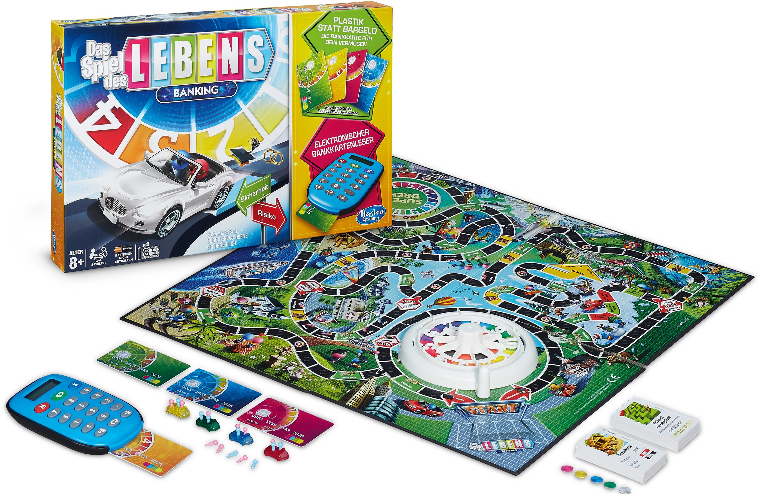 Hasbro The Game of Life Banking Edition - Classic Family Board Game with Electronic Banking | Fun Game Night for Kids & Adults | Perfect for Family Gatherings & Party Entertainment