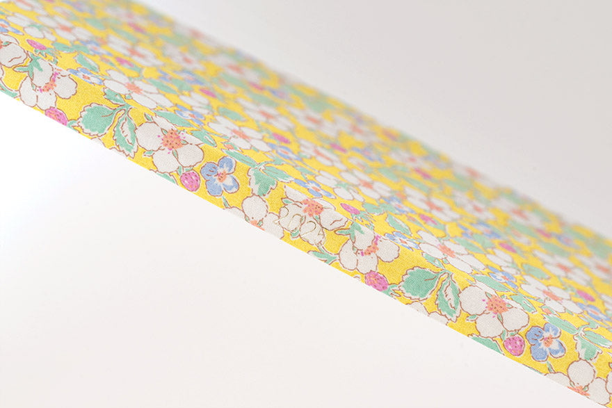 Hobonichi Techo 2025 Planner - Liberty Fabrics Paysanne Blossom Weeks Hardcover, Weekly Horizontal Layout, January Start, Monday Start, English Edition | Perfect for Journaling, Planning & Productivity