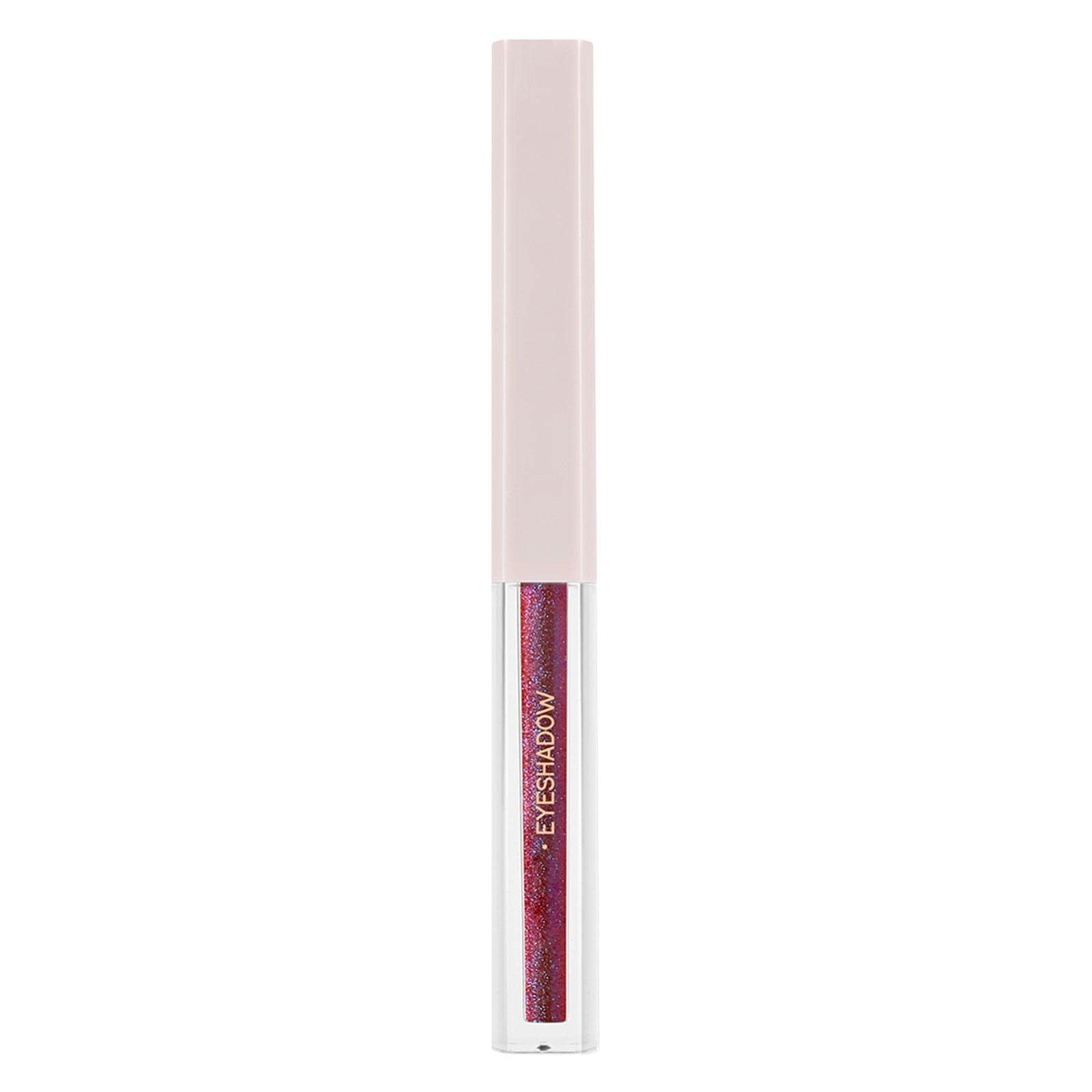 JPOQW Metallic Glitter Liquid Eyeshadow - Ultra High Pigment Reflective Makeup, Polarized Fine Glitter for Brightening Eyes, 2.5ml (Color B) | Perfect for Party, Night Out & Festival Makeup Looks