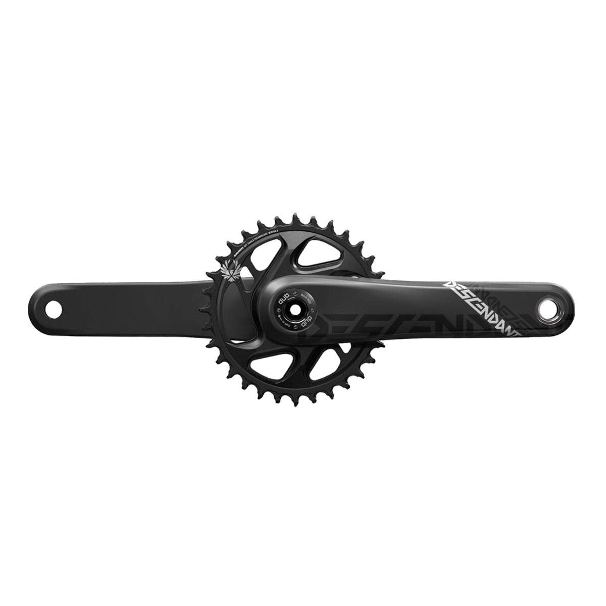 Truvativ Descendant Carbon Eagle 12-Speed Crankset - 170mm, 32T X-Sync 2 Chainring, Direct Mount, Black (Dub Cups/Bearings Not Included) | Perfect for Mountain Biking & High-Performance Cycling
