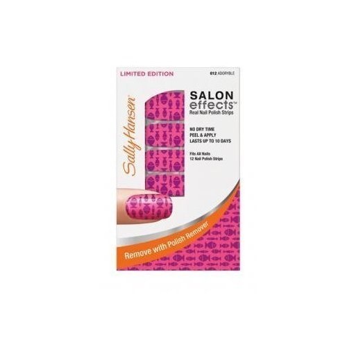 Sally Hansen Real Nail Polish Strips - Adoryble Limited Edition for Party & Travel