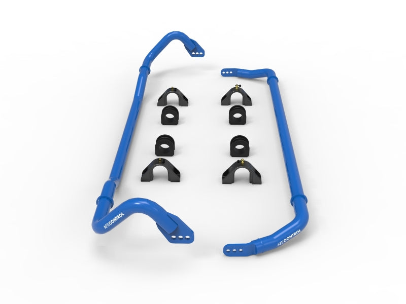 aFe 2020 Chevrolet Corvette C8 Adjustable Front & Rear Sway Bar Kit - 3-Way Control for Enhanced Handling & Performance | Perfect for Track Racing & Street Driving