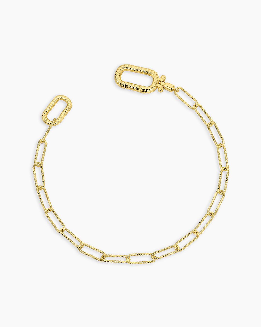 Crew Link Bracelet for Men & Women - Stainless Steel Adjustable Chain Bracelet - Fashion Jewelry Gift for Him & Her - Perfect for Casual Wear, Office & Special Occasions