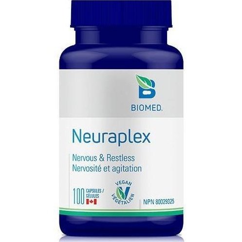 Biomed Neuraplex 100 Capsules - Premium Brain Health Supplement for Memory & Focus - Ideal for Students, Professionals & Seniors