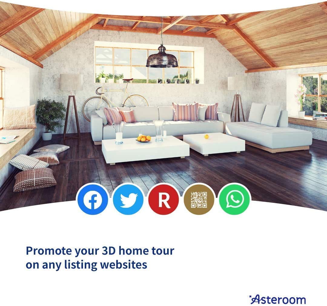 Asteroom 360 Camera 3D Virtual Tour Kit for Real Estate - 2nd Gen Bundle with Digital Rotator, Fisheye Lens & Tripod + iPhone 12 Case | Perfect for Property Showcases, Home Tours & VR Content Creation
