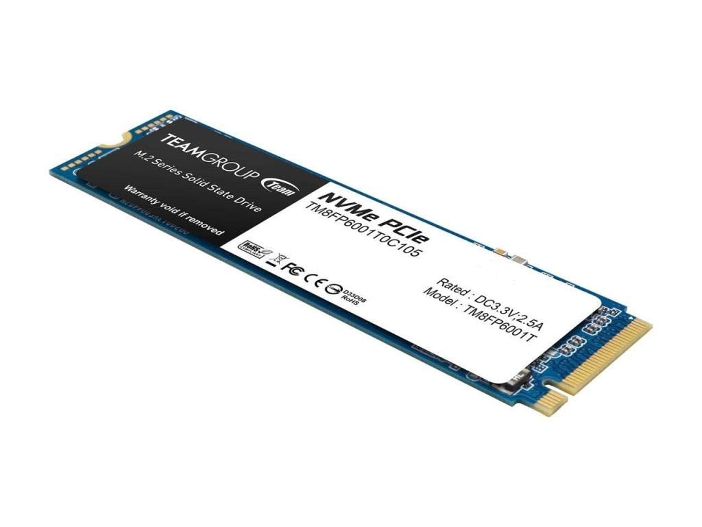 Team Group MP33 1TB NVMe PCIe 3.0 x4 M.2 2280 Internal SSD - 3D NAND High-Speed Solid State Drive for Gaming, Laptop & Desktop PC Upgrades