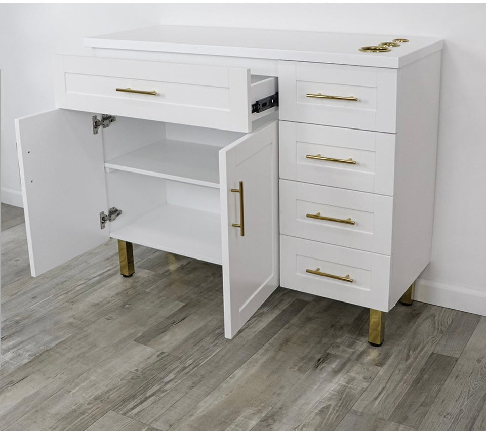 Broadway Salon Station - Professional Hair Styling & Beauty Salon Equipment for Home & Commercial Use | Perfect for Salons, Spas & DIY Styling