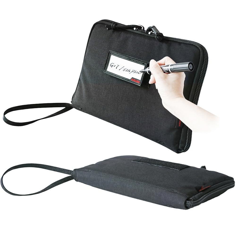 2-Pack Tactical Soft Pistol Cases - Durable Handgun Storage Pouch for Hunting, Shooting Range & Home Use | Includes 3 ID Patches | Compact & Protective Firearm Accessory for Pistols & Revolvers | Perfect for Range Days, Travel & Secure Weapon Storage