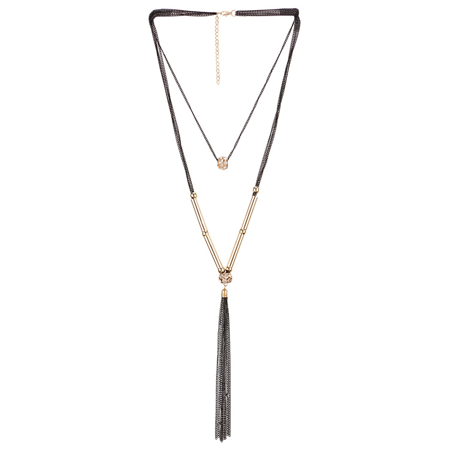 Elegant Long Chain Lariat Y Necklace for Women - Trendy Party Wear Jewelry, Fashion Costume Accessories for Girls & Women - Perfect for Evening Events, Weddings & Special Occasions
