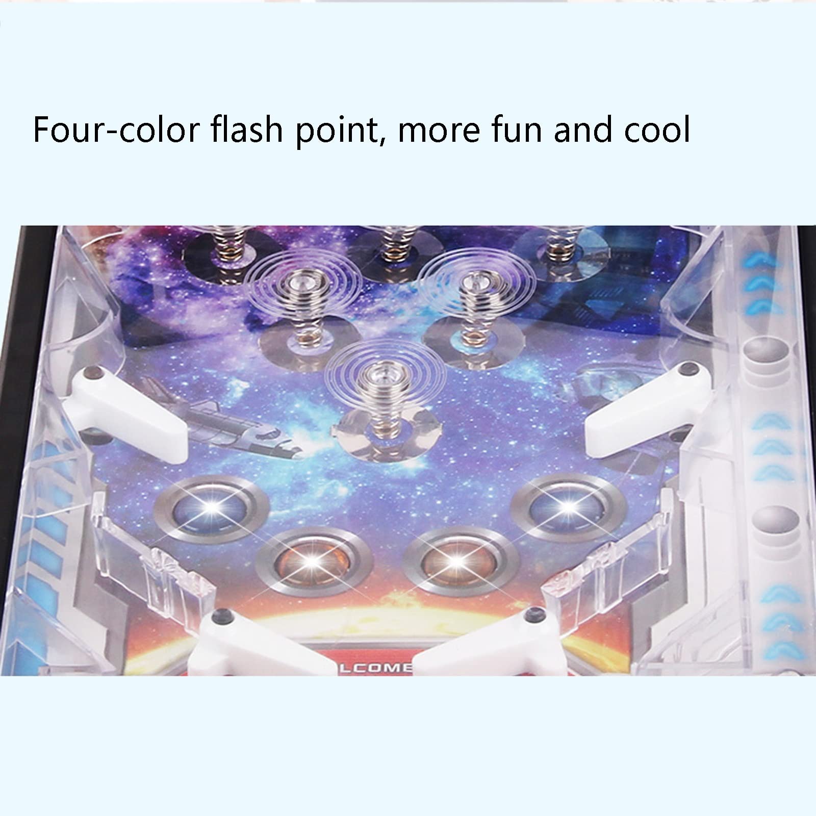 Kids Pinball Machine Toy - Electronic Arcade Game for Children | Fun Tabletop Puzzle Pinball Game for Home & Party Play
