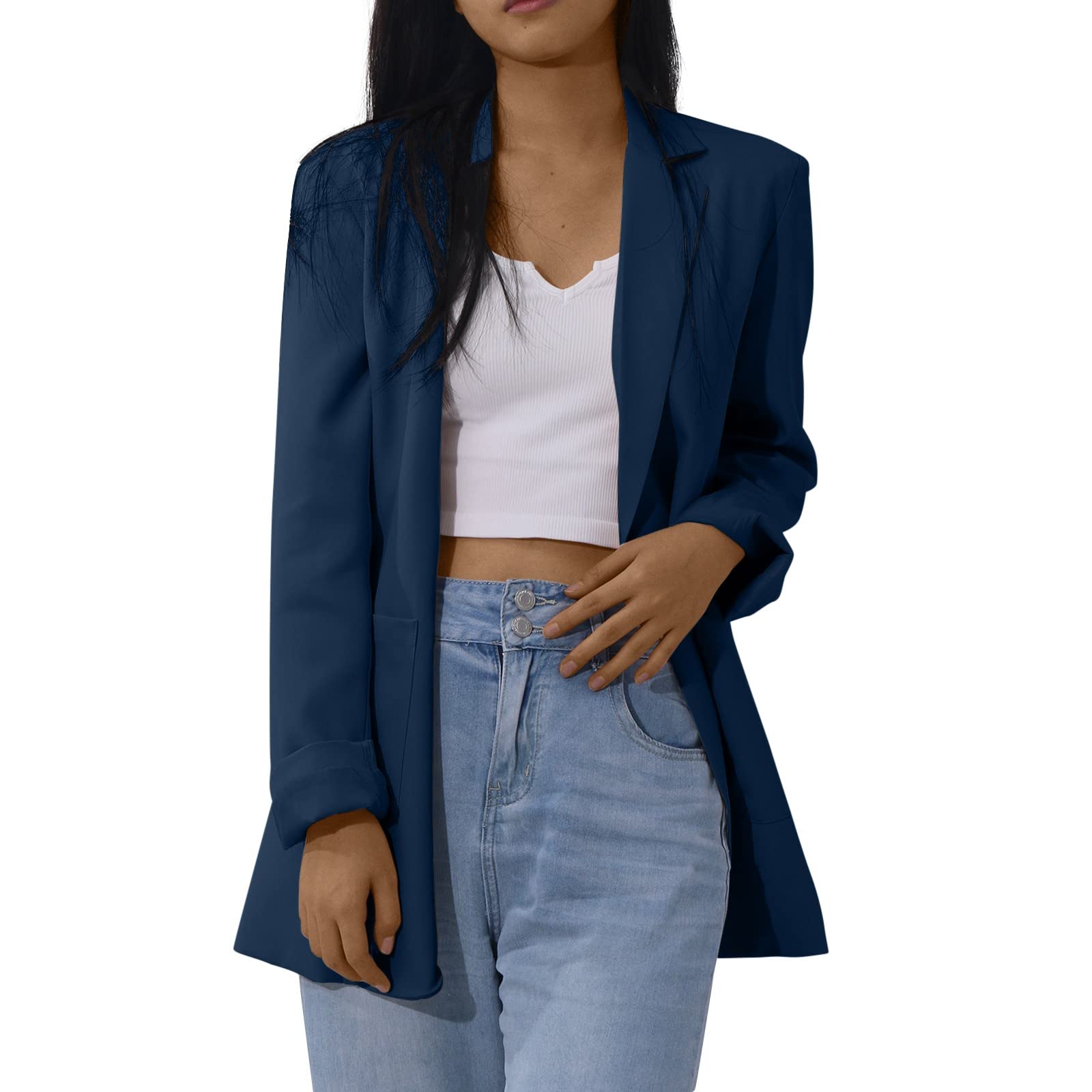 Plus Size Sequin Blazer for Women - Party & Office Wear