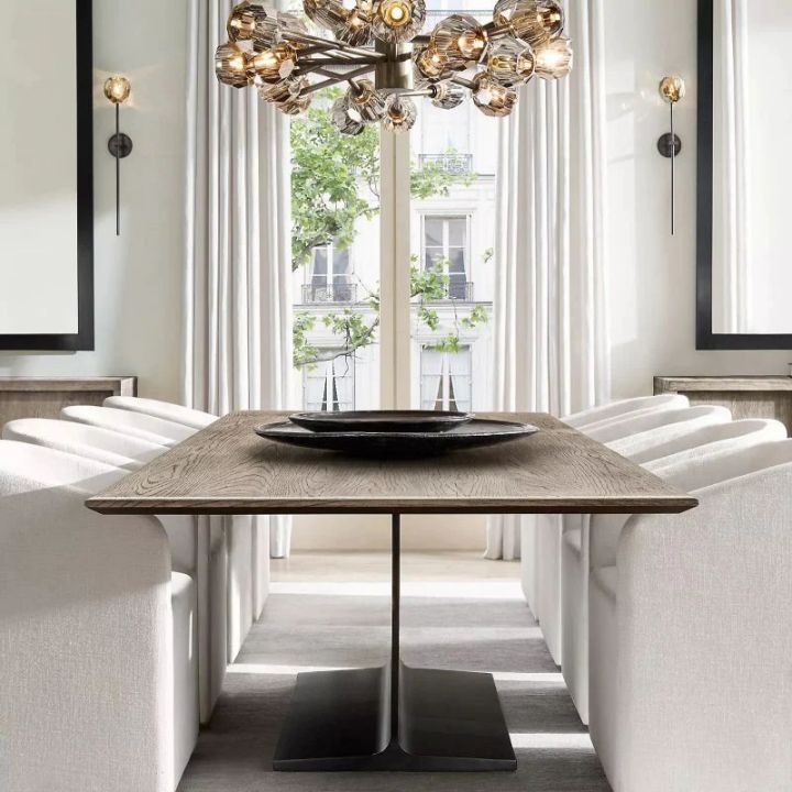 Crystal Ball Glass Round Chandelier - 72 Inch Modern Ceiling Light Fixture for Dining Room, Living Room, Bedroom, and Entryway