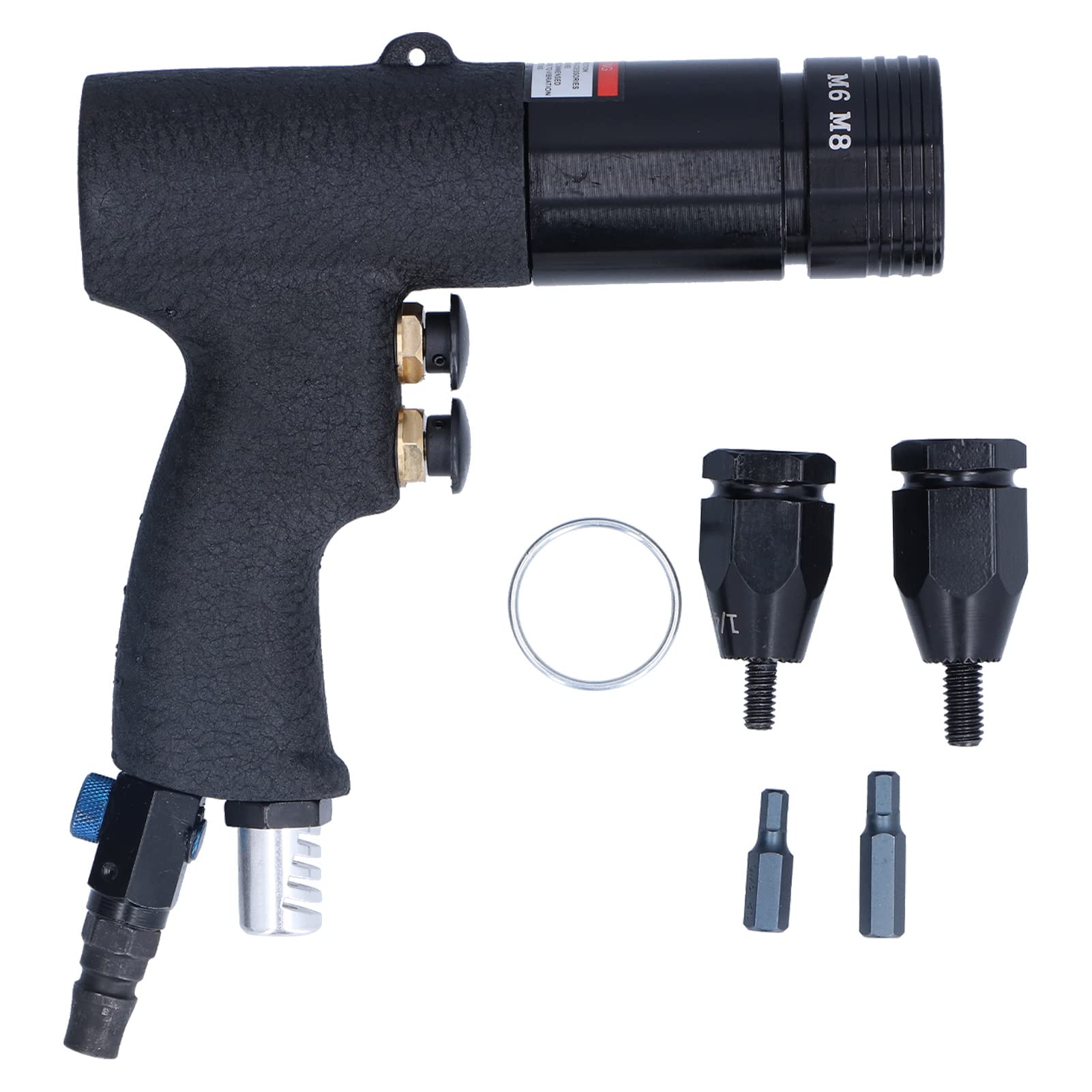 Pneumatic Rivet Nut Gun 1/4 5/16 KV-803BA - Air Riveter Tool for Decoration & Metalwork