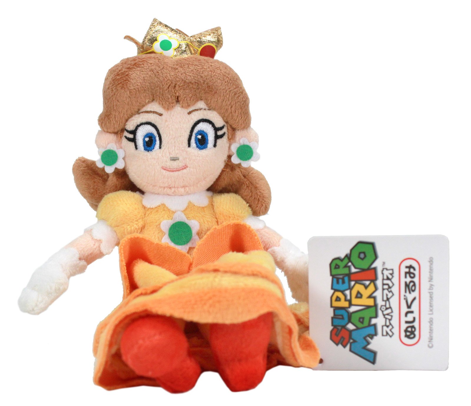Sanei Super Mario Princess Daisy Plush Doll - 12