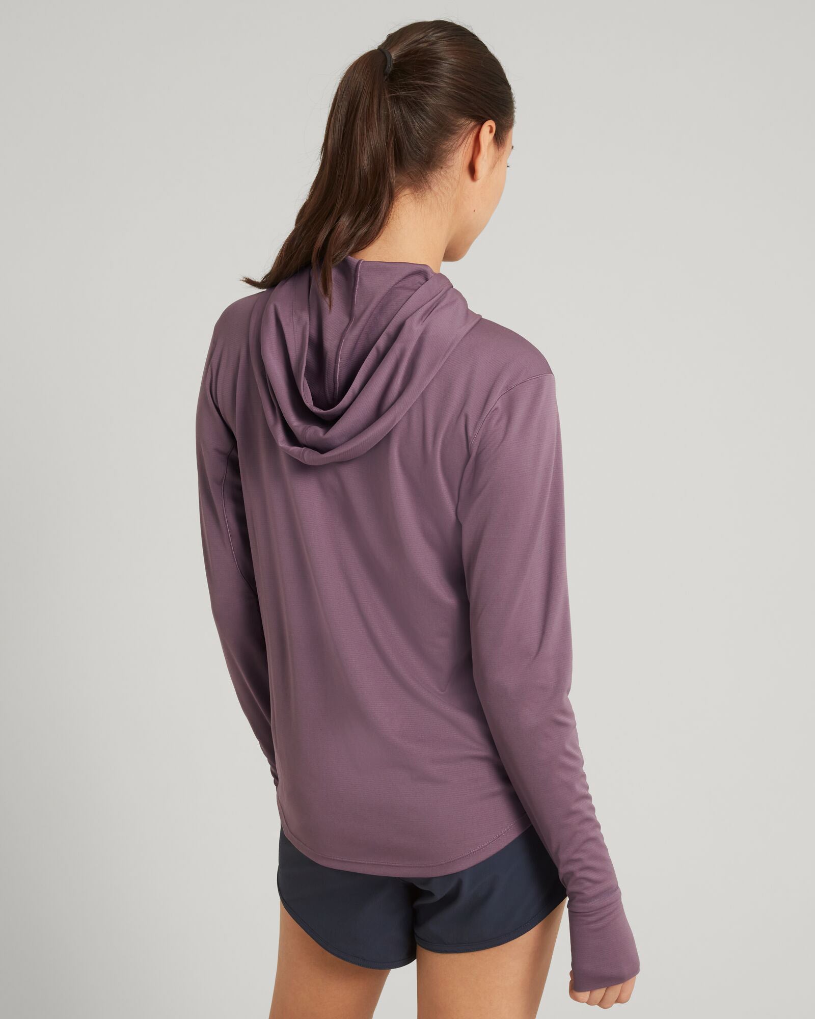Women's SUN Stopper Hoodie - UPF 50+ Sun Protection, Lightweight & Breathable, Storm Cloud Color - Perfect for Outdoor Activities, Hiking, and Beach Wear
