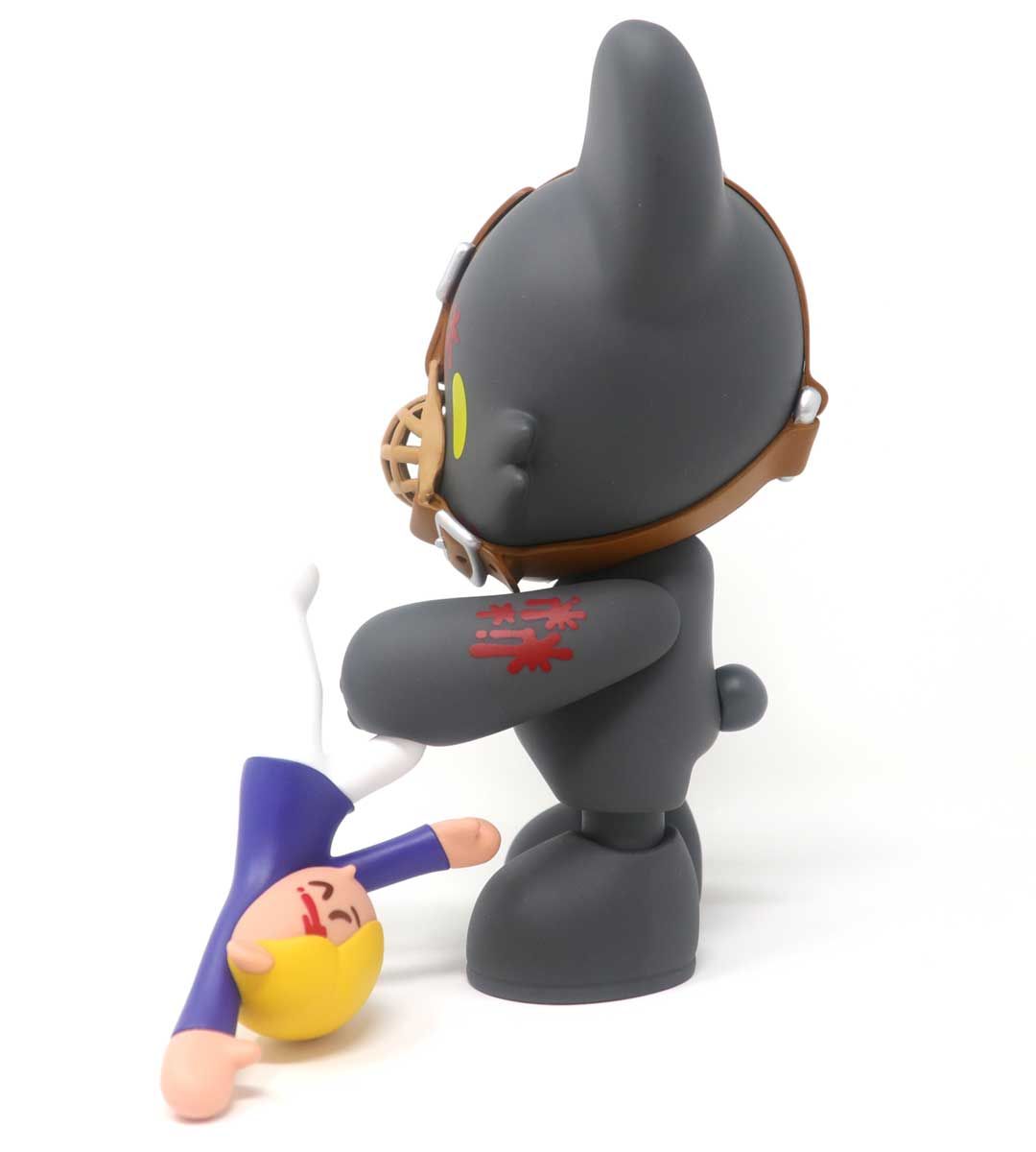 Gloomy in Black Superjanky Mori Chack Plush Toy - Cute Kawaii Japanese Character Stuffed Animal for Anime Fans, Home Decor & Gift