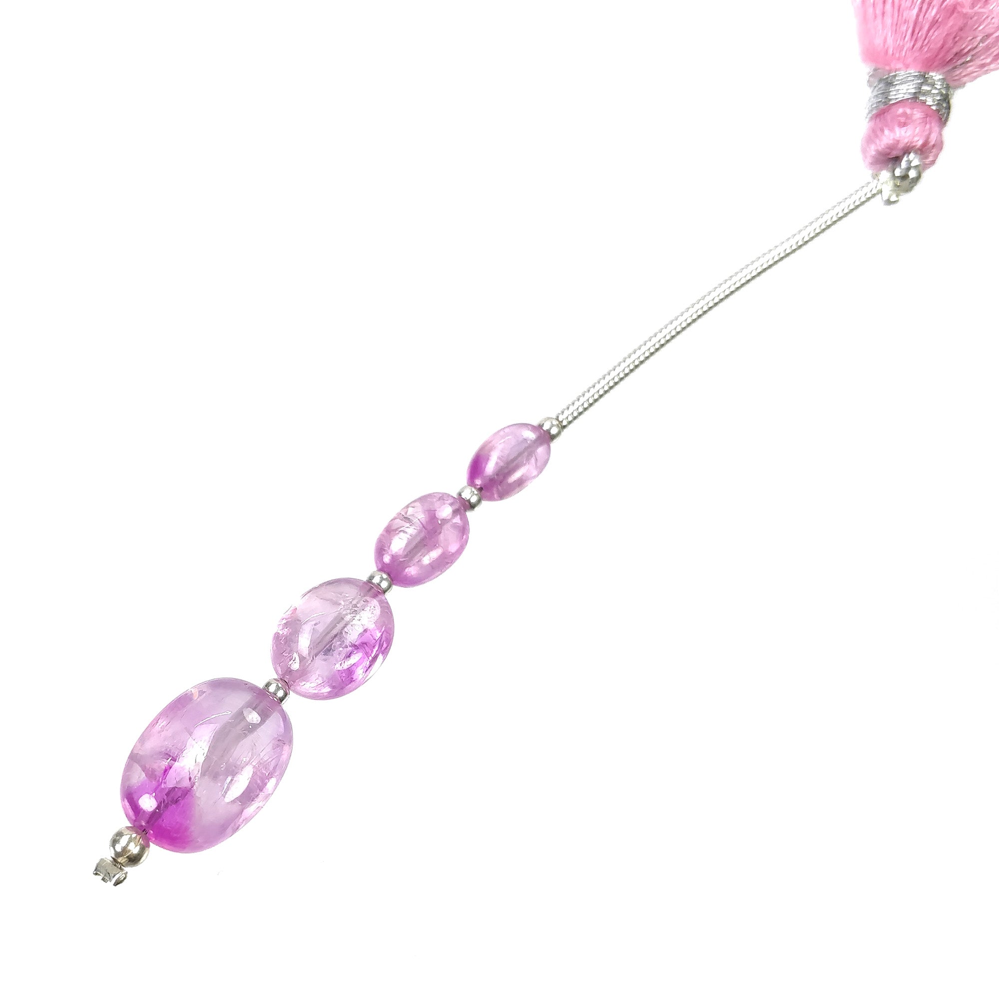 Natural Untreated Burmese Ruby Gemstone Loose Beads - 13.00cts Pink Oval Ruby Nuggets (6x4mm to 11x8mm) for Jewelry Making, DIY Crafts & Healing Crystals | Video Included