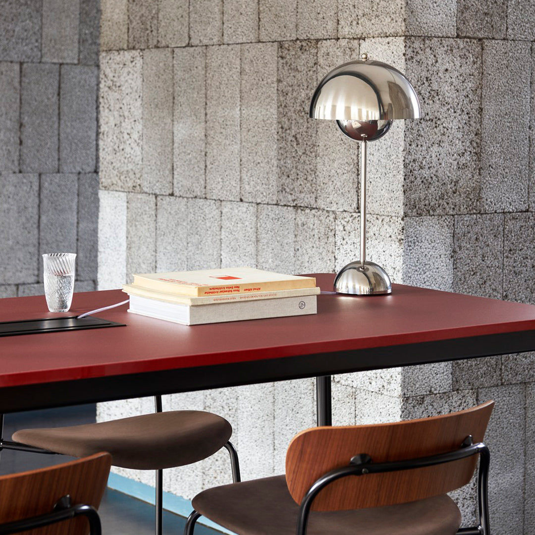 Drip HW62 Counter Table - Modern Kitchen Island with Storage & Seating | Perfect for Small Spaces, Breakfast Bars & Entertaining