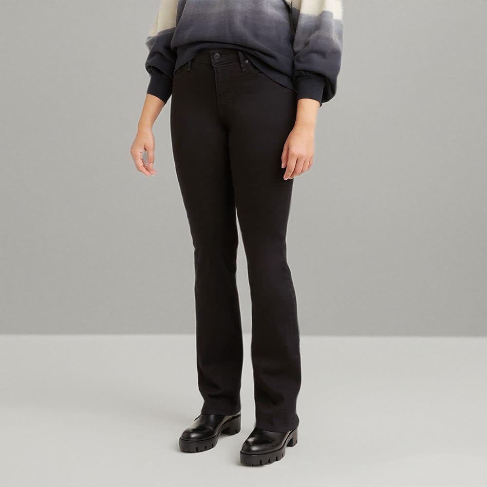 Levi's Women's 315 Shaping Bootcut Jeans - High Waist Slim Fit Stretch Denim Pants for Everyday Wear & Casual Outfits