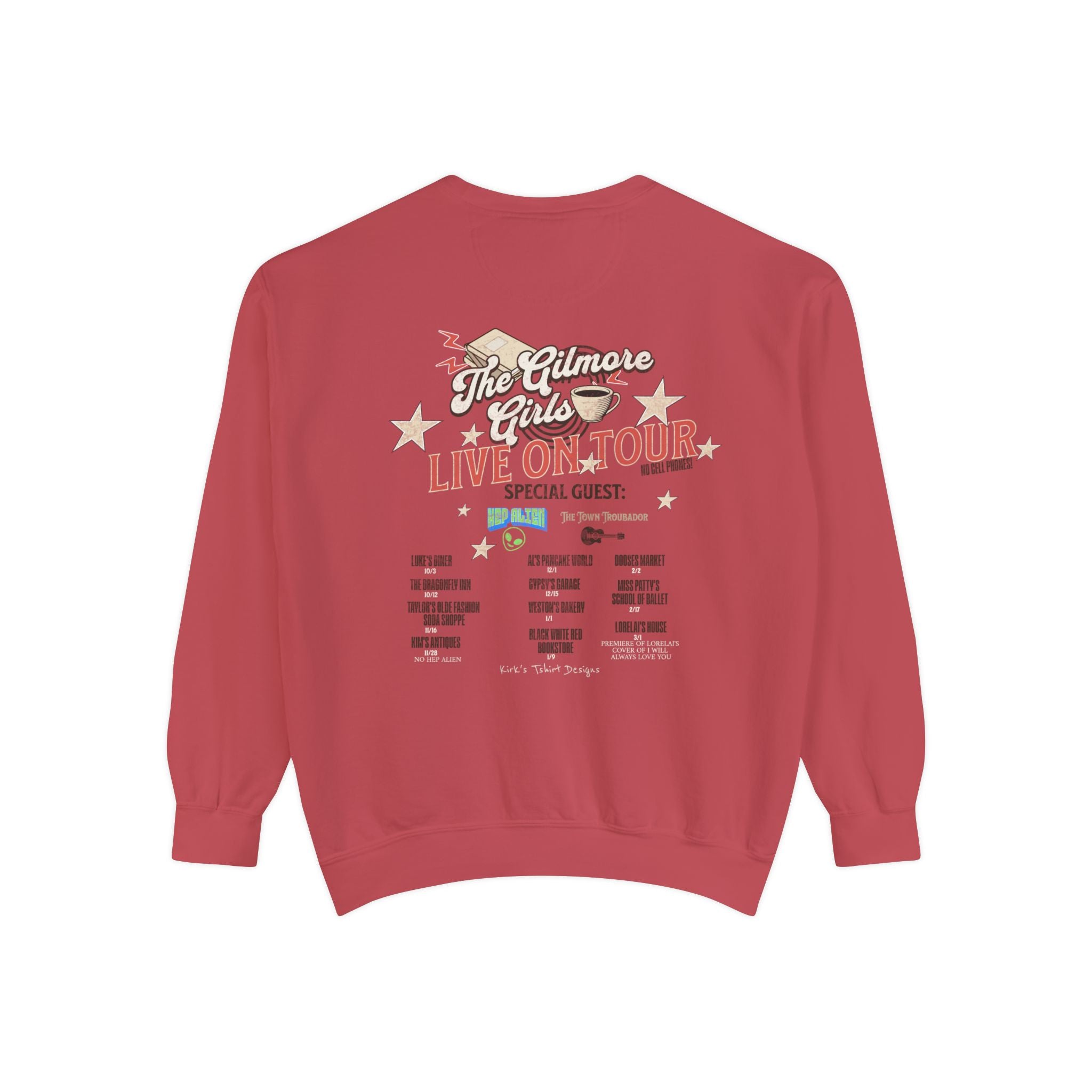 GG Band Crewneck Sweatshirt - Soft Cotton Unisex Pullover for Men & Women - Casual Streetwear for Everyday Wear & Outdoor Activities