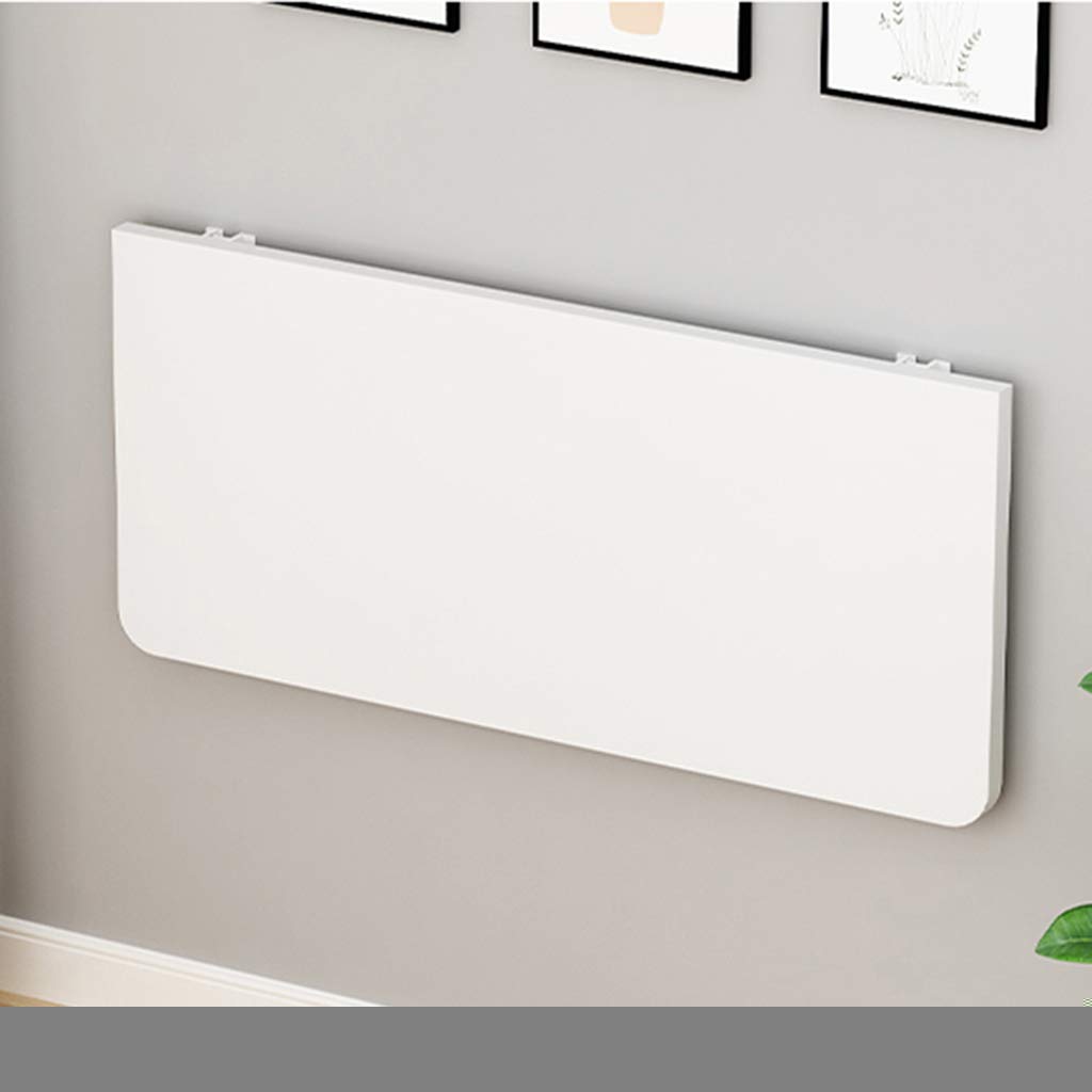 Foldable Wall Mounted Workbench with Drop Leaf - Space Saving Solid Wood Desk for Home Office, Kitchen & Dining - Multi-Size Computer Workstation (Perfect for Small Spaces, DIY Projects & Compact Living)