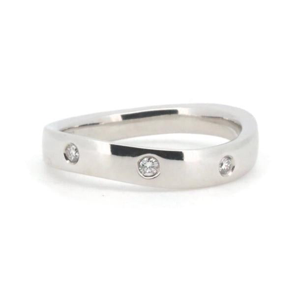 4℃ Diamond Ring Size 12 - 18K White Gold Ladies' Wedding Band, Vintage Silver Tone Engagement Ring for Women | Perfect for Anniversaries, Proposals & Special Occasions