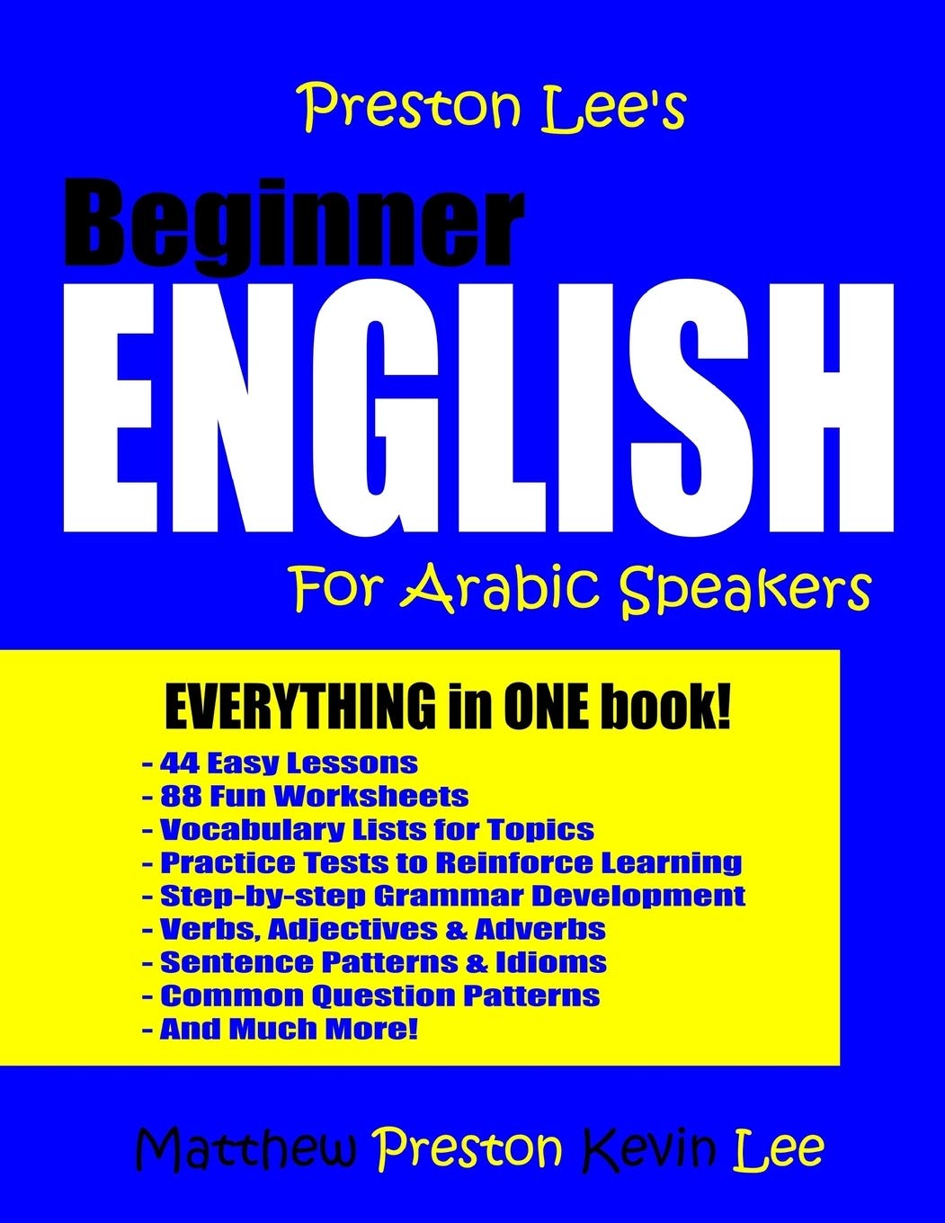 Preston Lee's Beginner English for Arabic Speakers - Learn English Easily for Daily Conversations, Travel, and Work