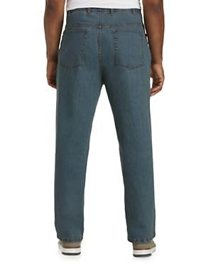 Harbor Bay by DXL Men's Big and Tall Comfort Stretch Jeans for Casual Wear & Work | Relax Fit Denim Pants for Everyday Comfort