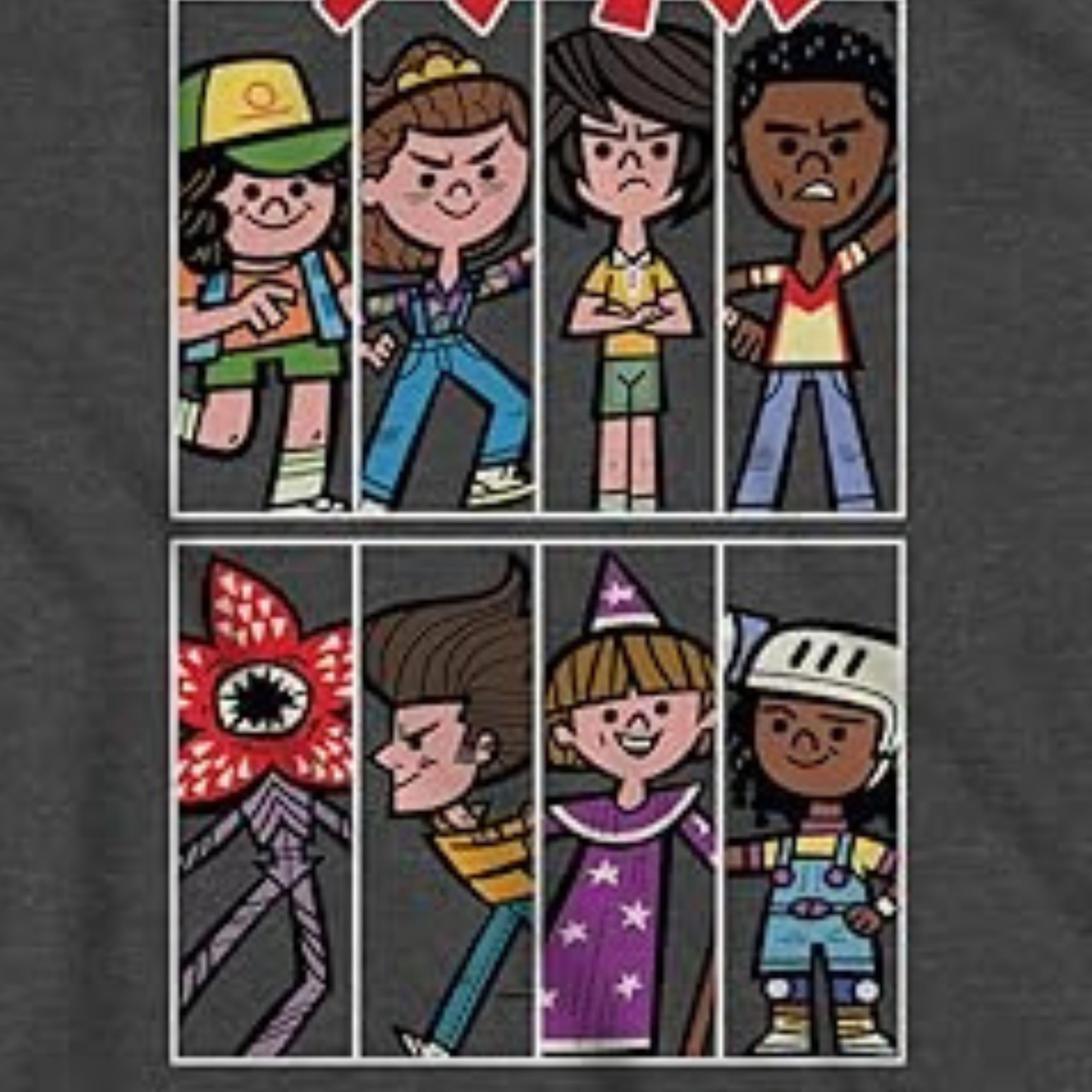 Anime Katakana Men's Short Sleeve Graphic T-Shirt - Ghostbusters, SpongeBob, Stranger Things Designs (Medium) | Casual Wear, Cosplay & Anime Fan Gift