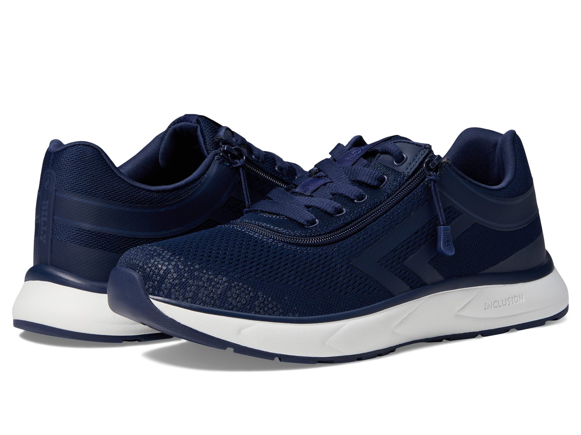 BILLY Footwear Adaptive Shoes for Kids & Adults - Easy On/Off Zipper Design - Comfortable & Stylish Sneakers for Sports, School & Daily Wear