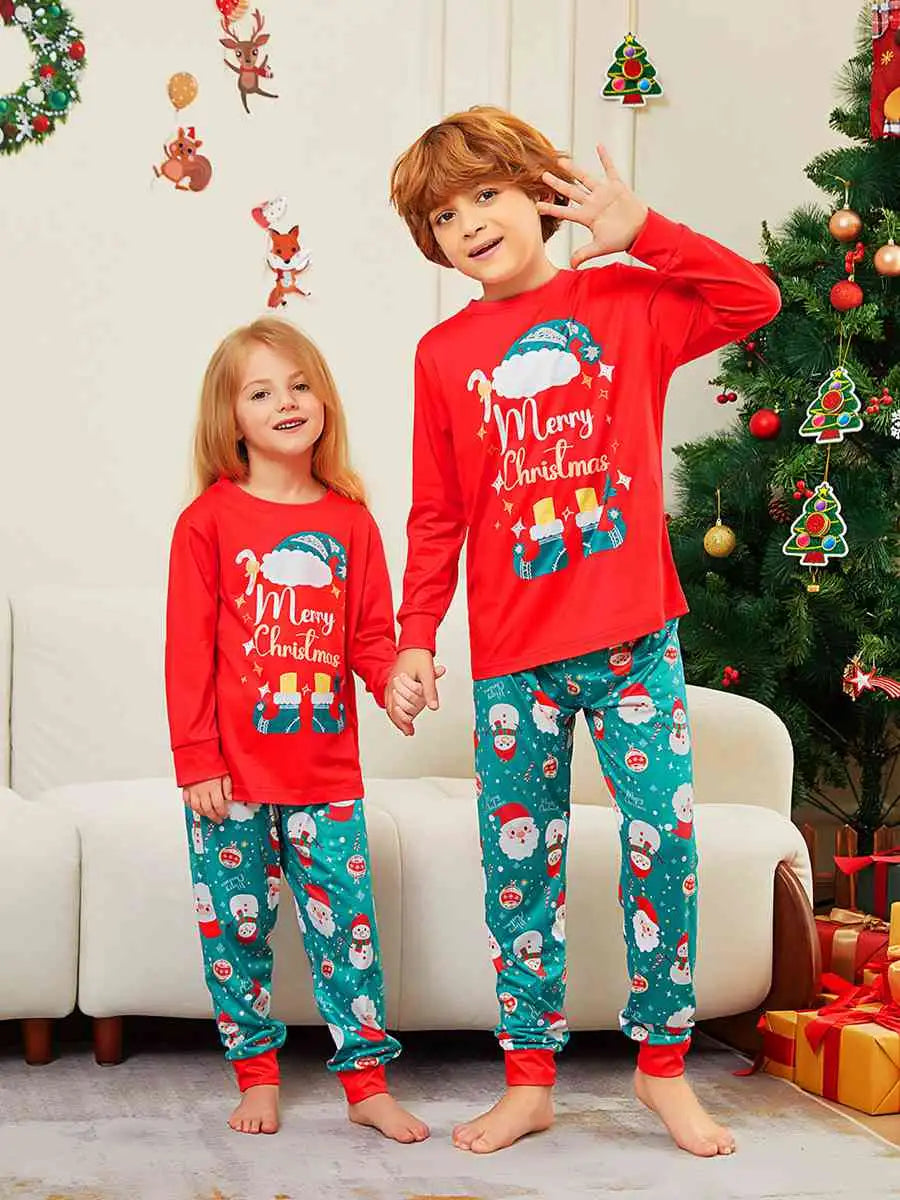 Festive Family Matching Christmas Pajama Sets - Cozy Holiday Sleepwear for Kids & Adults - Perfect for Christmas Morning Photos & Holiday Gatherings