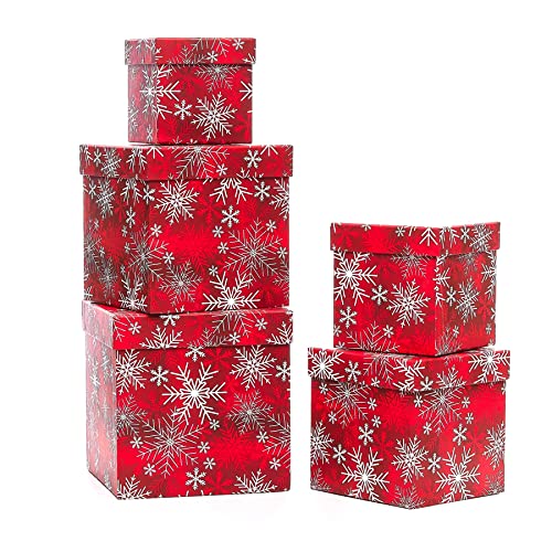 Candy Cane Snowflakes