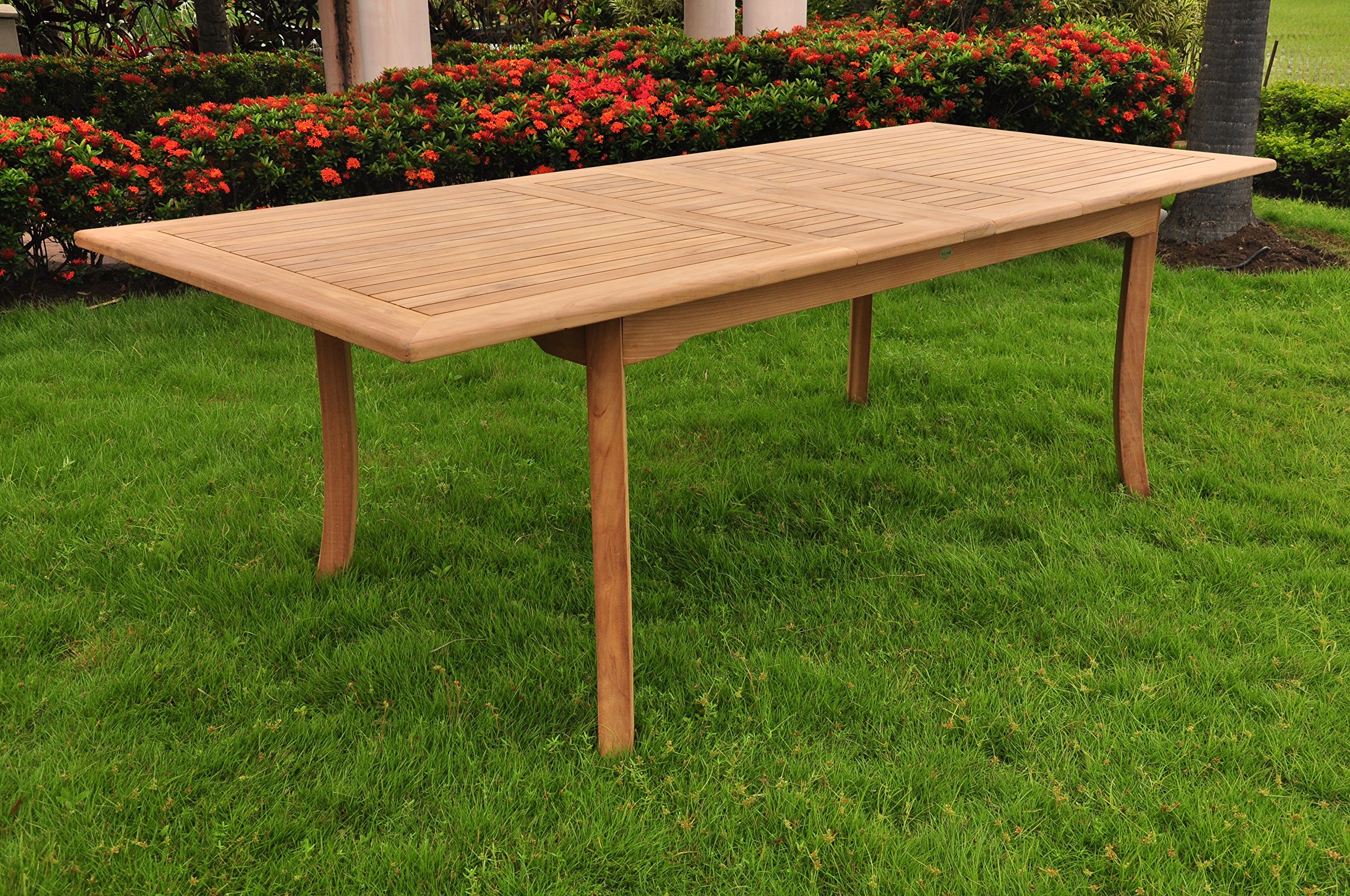 Premium 11-Piece Outdoor Patio Teak Dining Set - 94