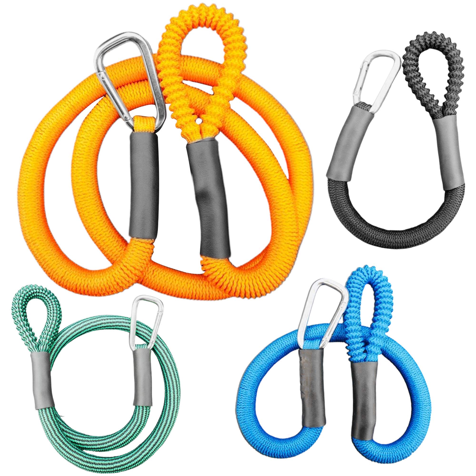 Premium Marine Dock Line & Boat Anchor Rope - Heavy Duty Nylon Boat Accessories for Docking, Mooring & Anchoring (4-24ft) - Ideal for Sailboats, Yachts & Fishing Boats