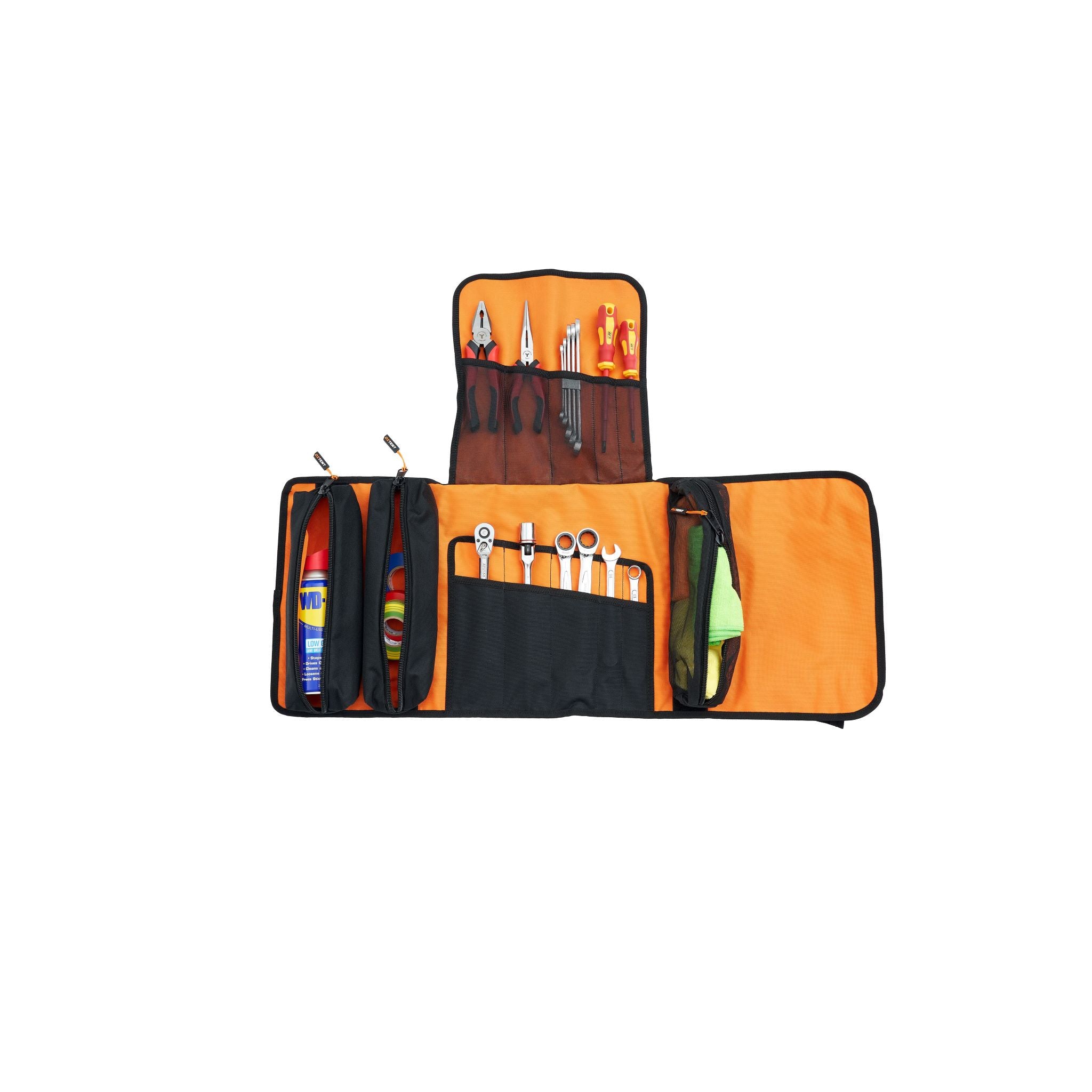 Heavy Duty Tool Roll Organizer - Durable Canvas Tool Pouch for Wrenches, Screwdrivers & DIY Tools | Perfect for Mechanics, Carpenters & Home Improvement Projects
