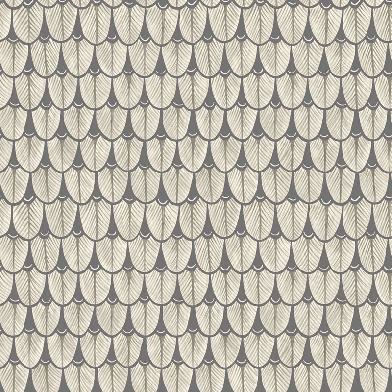 Cole and Son Narina Wallpaper - Black & White Floral Design for Living Room, Bedroom, or Office Decor