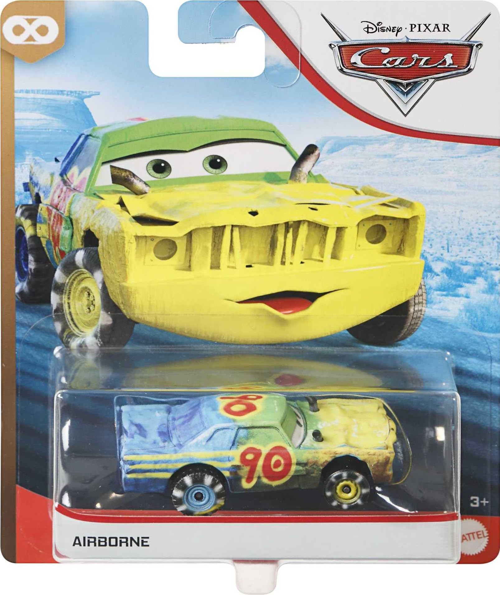 Disney Pixar Cars Thunder Hollow Die-Cast Airborne Toy - Collectible Racing Car for Kids & Fans - Perfect for Playtime, Display & Gifts