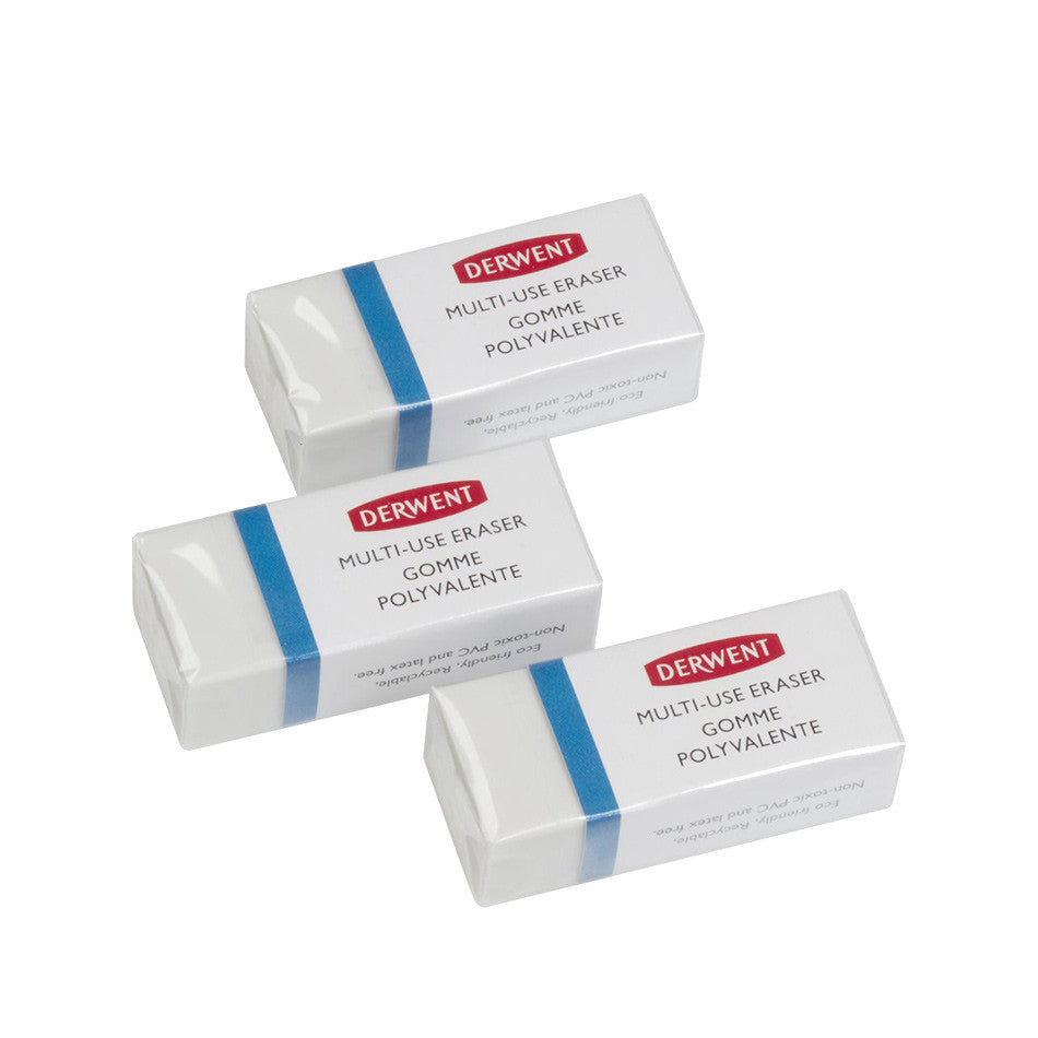 Derwent Multi-Use Eraser - Premium Quality Artist & Office Eraser for Pencils, Charcoal & Sketching - Perfect for Drawing, School & Office Work