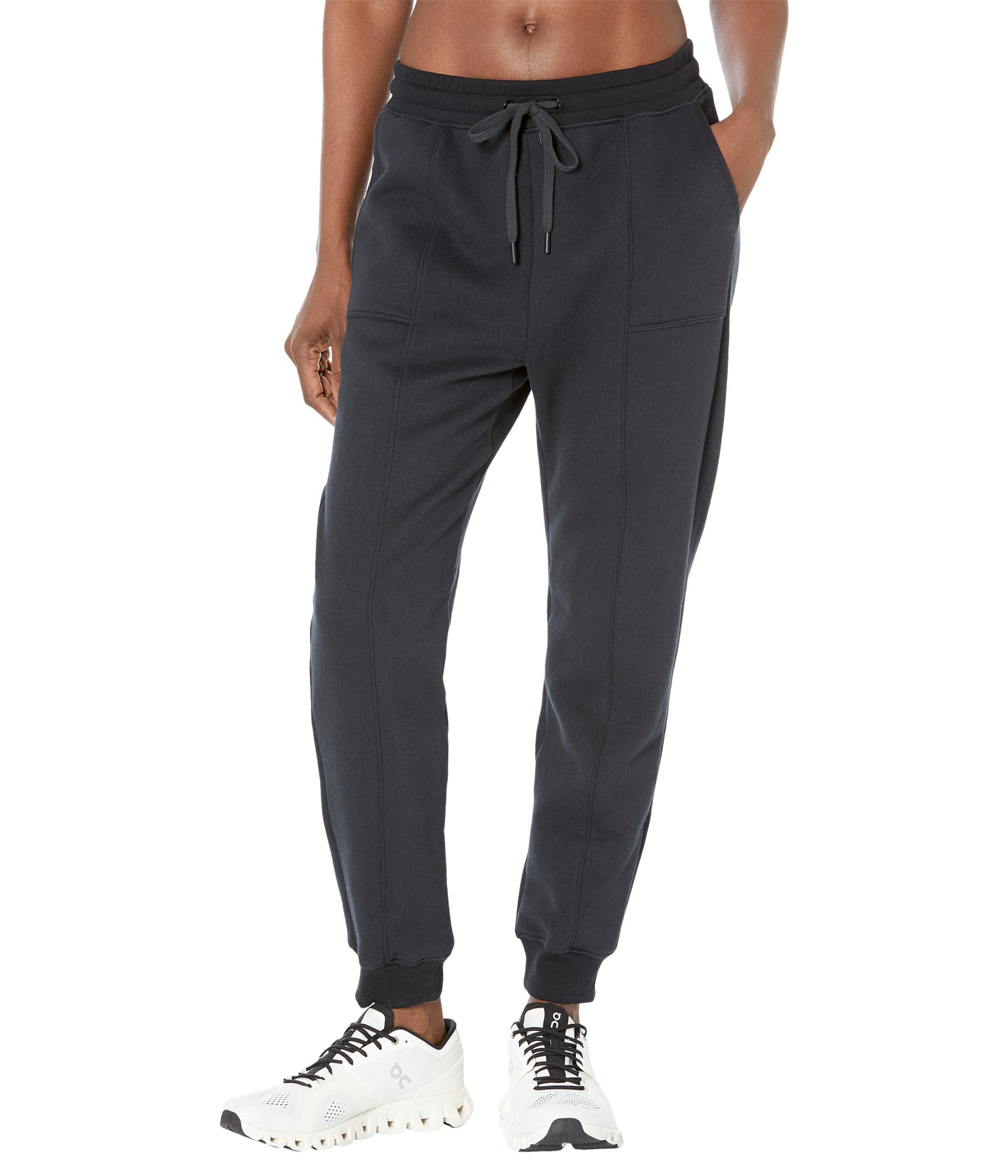 Beyond Yoga Hold The Line Joggers Sweatpants for Women - High Waisted Elastic Band with Drawstring, Relaxed Fit Lounge Pants - Perfect for Yoga, Running, Gym & Casual Wear