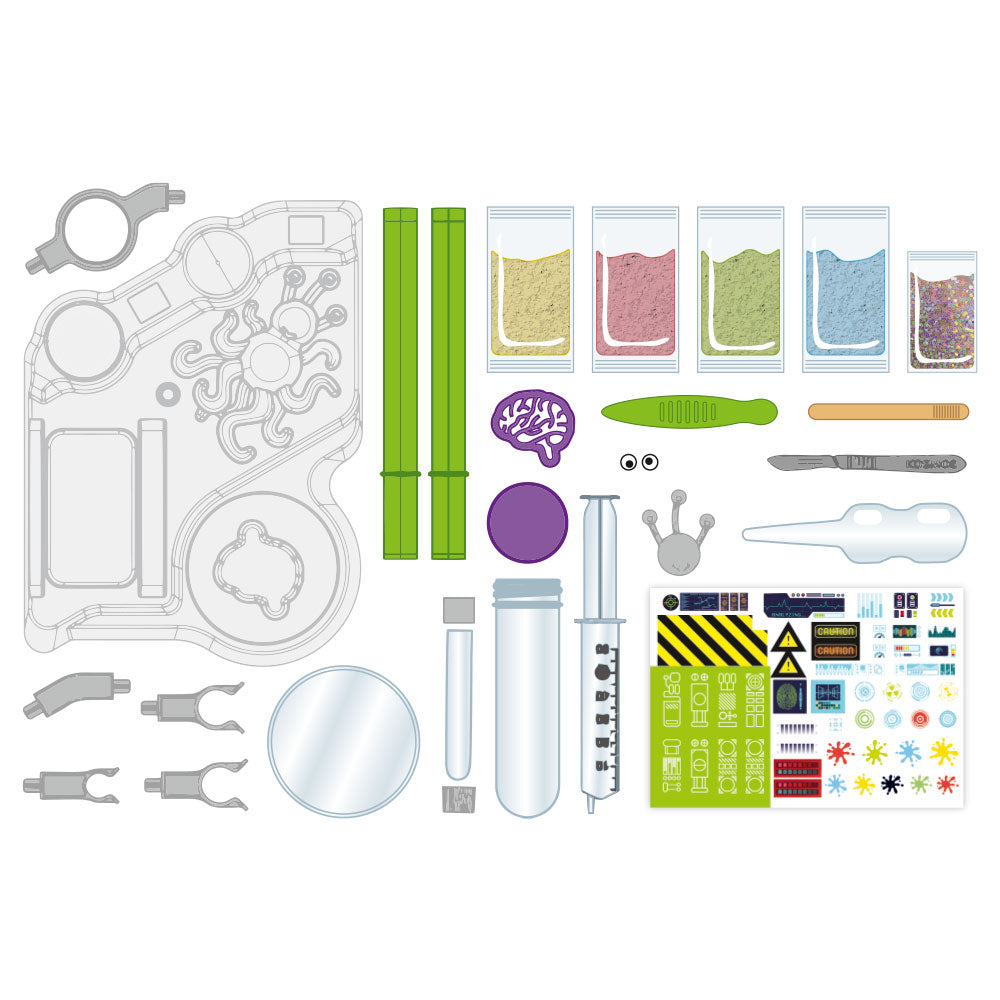 Ooze Labs: Alien Slime Lab Kit - DIY Science Experiment for Kids, Fun & Educational STEM Toy - Perfect for Birthday Gifts, Classroom Activities & Creative Play