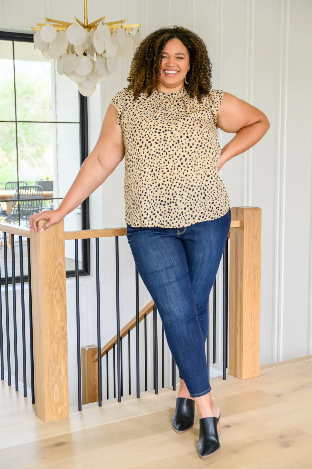 Georgia Back Yoke Skinny Jeans for Women - Stretch Denim Pants with Phone Pocket - Perfect for Casual Outfits & Everyday Wear