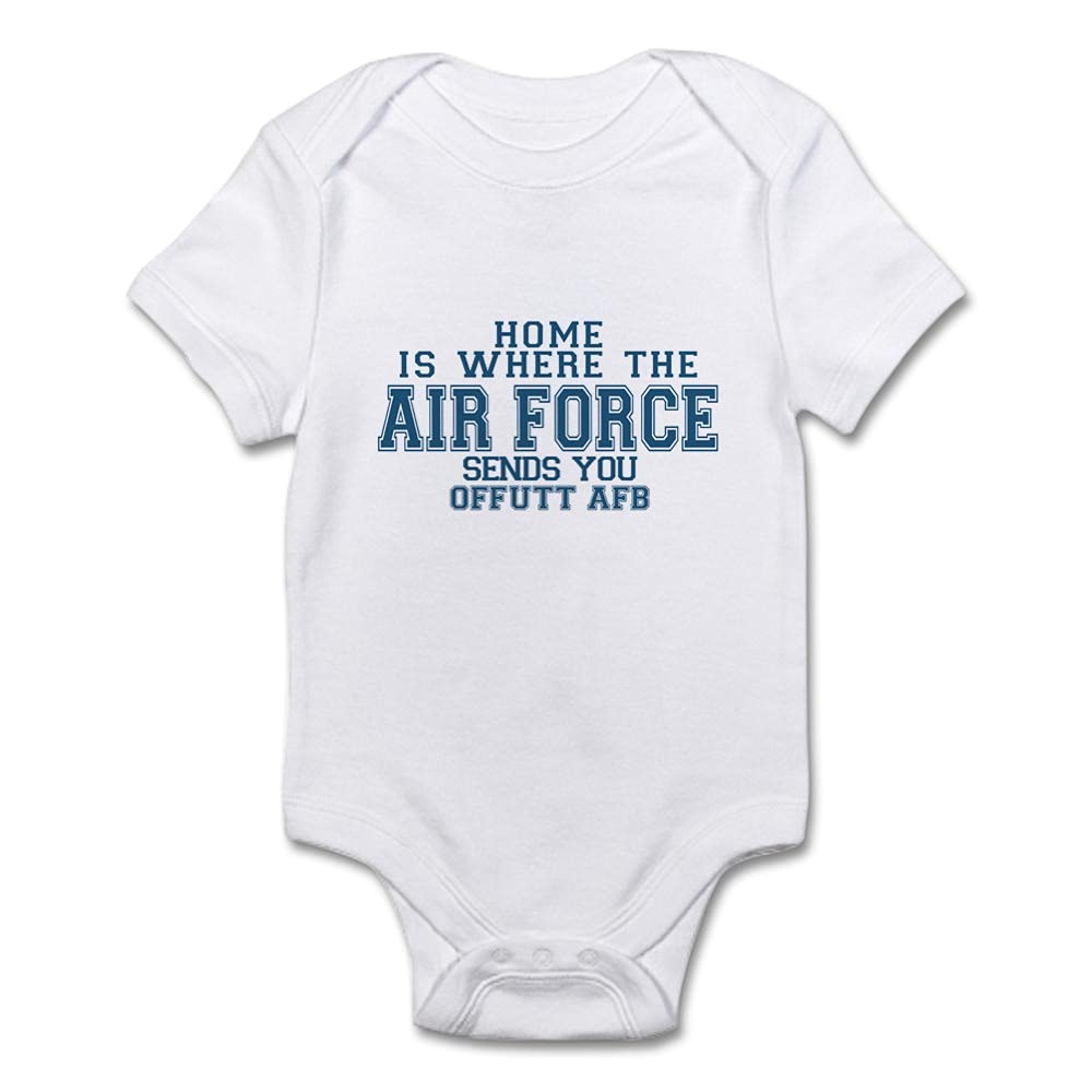 Air Force Baby Bodysuit - Cute Military Onesie for Infants & Toddlers - Perfect for Air Force Families, Patriotic Events & Photo Shoots