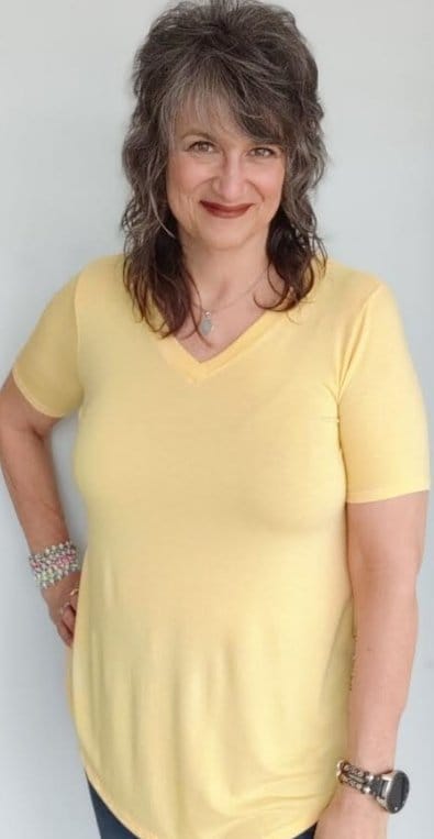 Banana V-Neck Short Sleeve T-Shirt for Women - Soft Cotton Casual Tee for Summer, Workout & Everyday Wear