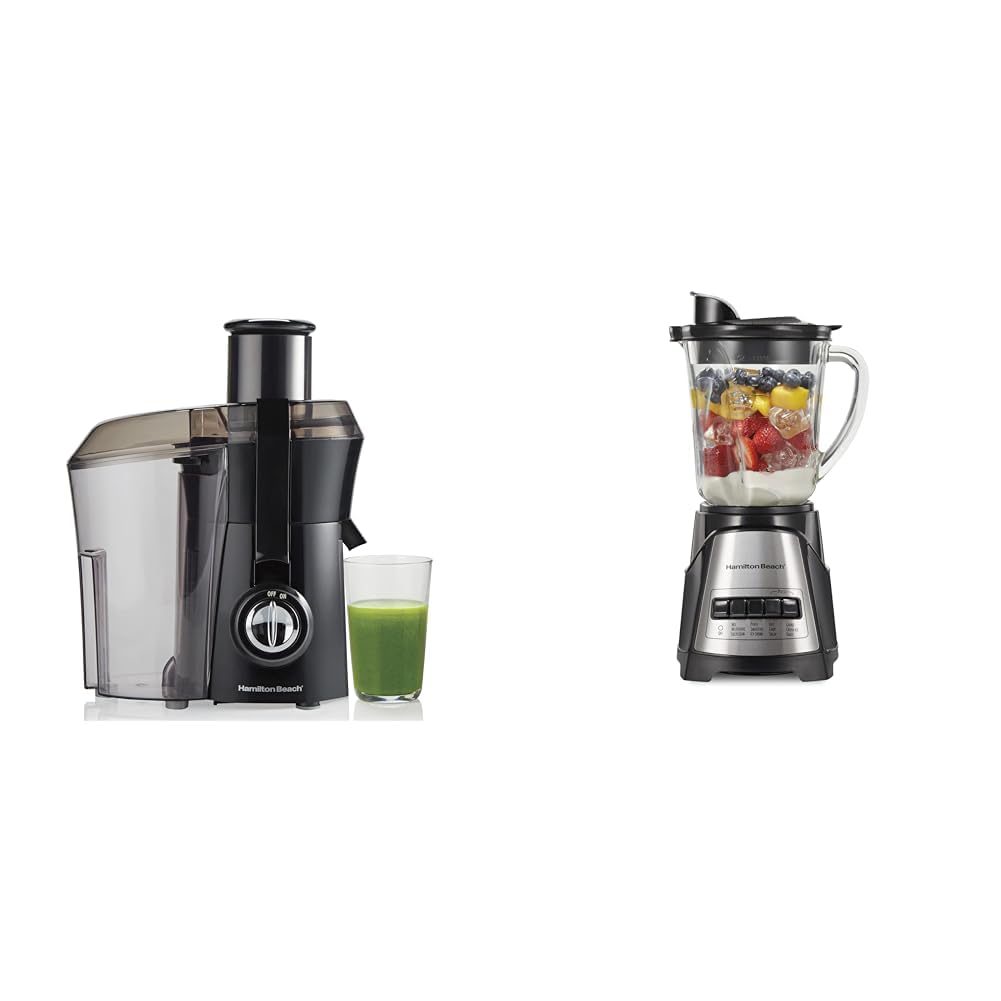Hamilton Beach Juicer Machine & Blender Combo - 3